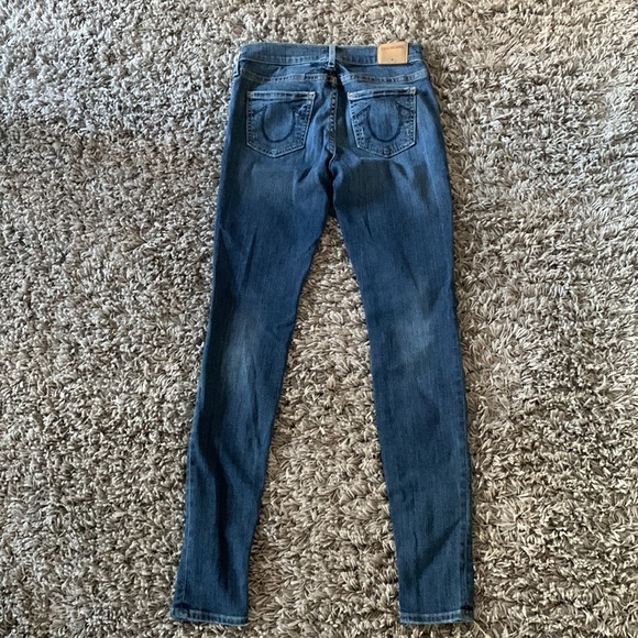 True Religion Mid Rise Super Skinny Jean - Picture 5 of 6